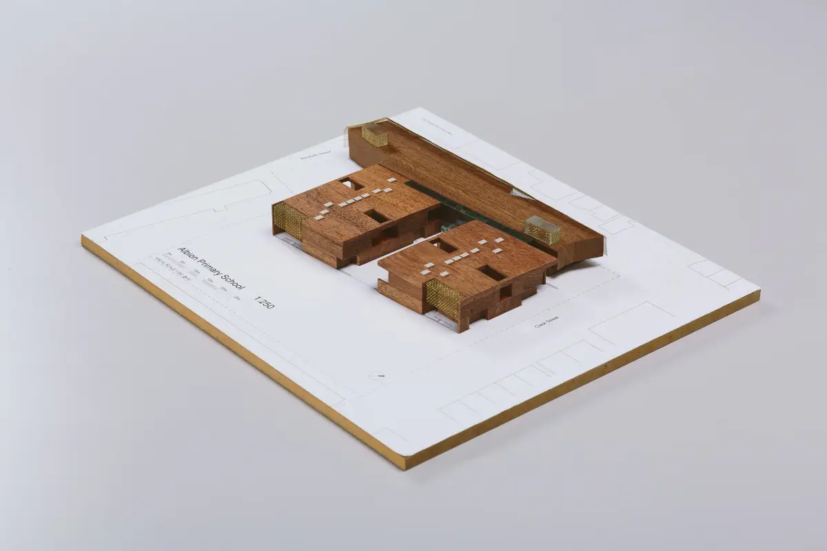 Architectural model, Albion Primary School